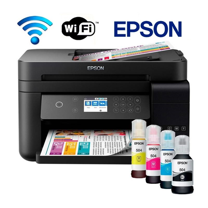 impresoras y scanners - MULTIFUNCIONAL  EPSON ECOTANK L6270(CMYK), CON BOTELLA DE TINTA DE FABRICA