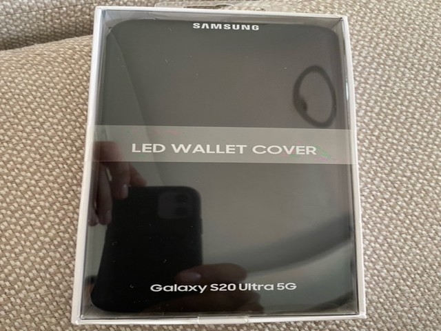 celulares y tabletas - Samsung Galaxy S20 Ultra Oficial LED View Case, LED Wallet Cover