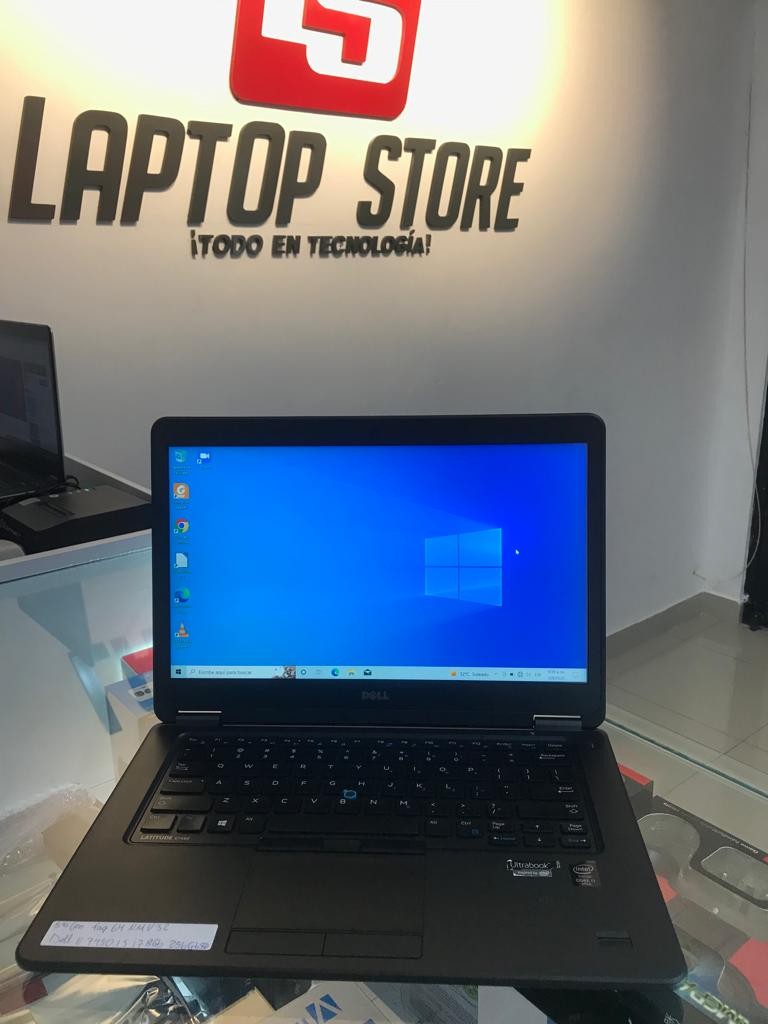 computadoras y laptops - Laptop Dell Latitude E7450 i7 5ta Gen 8GB RAM 256GB SSD Windows 10 Pro Instalado