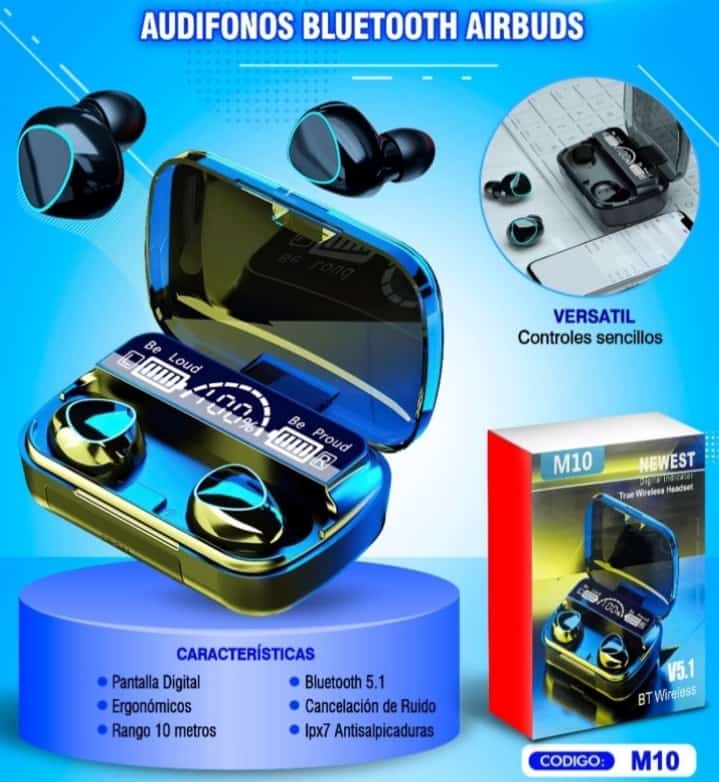 accesorios para electronica - Audiculares inalambricos M10  3