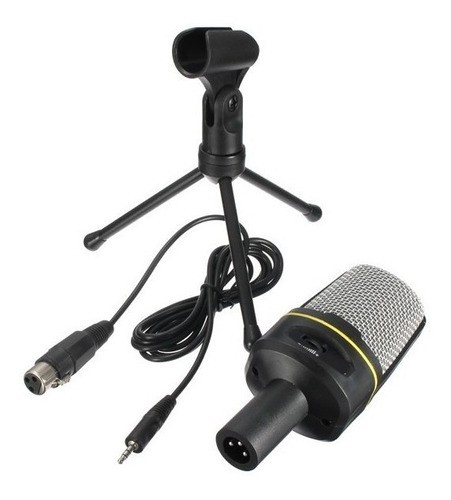 camaras y audio - Microfono Con Soporte De Tripode 7