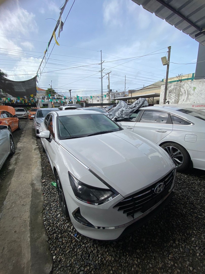 carros - HYUNDAI SONATA DN8 CAJA NUEVA 2020 BLANCO