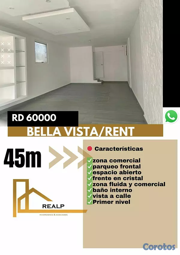 oficinas y locales comerciales - Local primer nivel Bella vista  1
