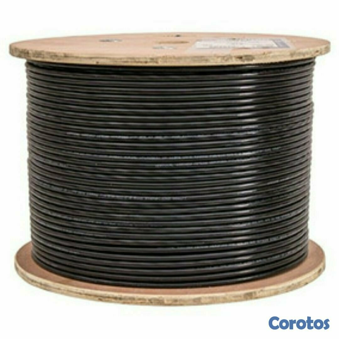 computadoras y laptops - CABLE DE RED (alta calidad) DE EXTERIOR VENLOGIC CAT6 CAJA DE 1000 PIES