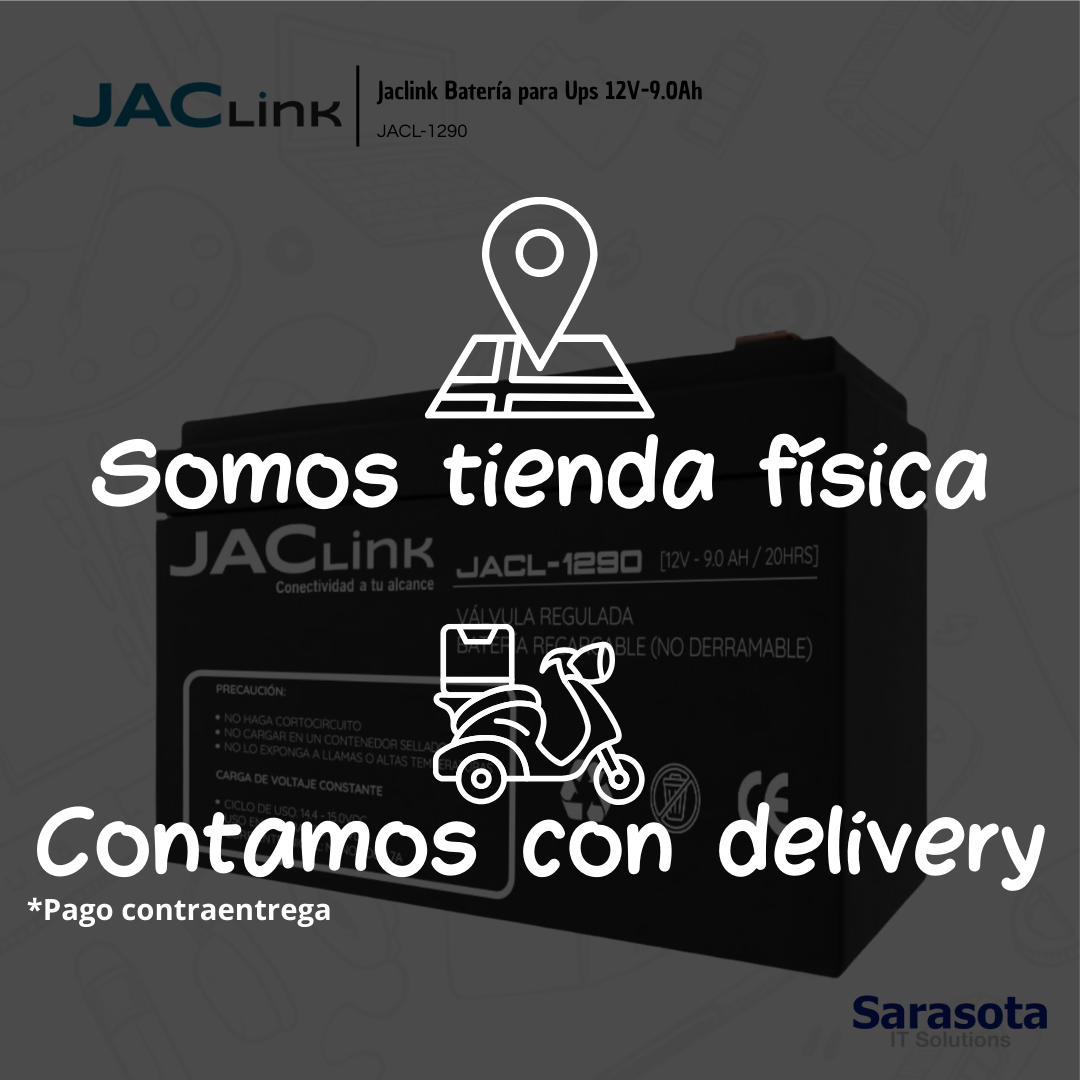 accesorios para electronica - Jaclink Batería para Ups 12V-9.0Ah JACL-1290 1