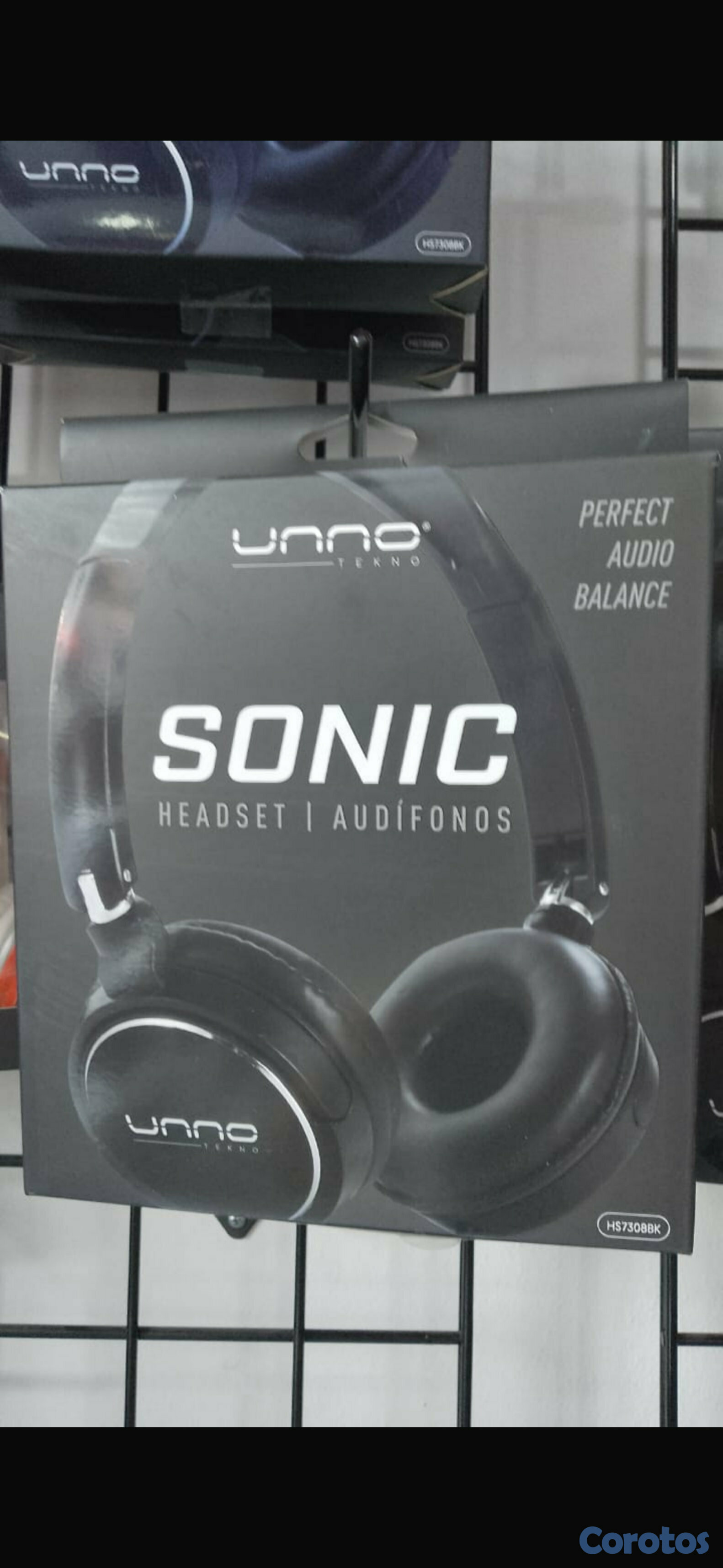 camaras y audio - Unno Tekno Sonic Headset (HS7308BK) 3