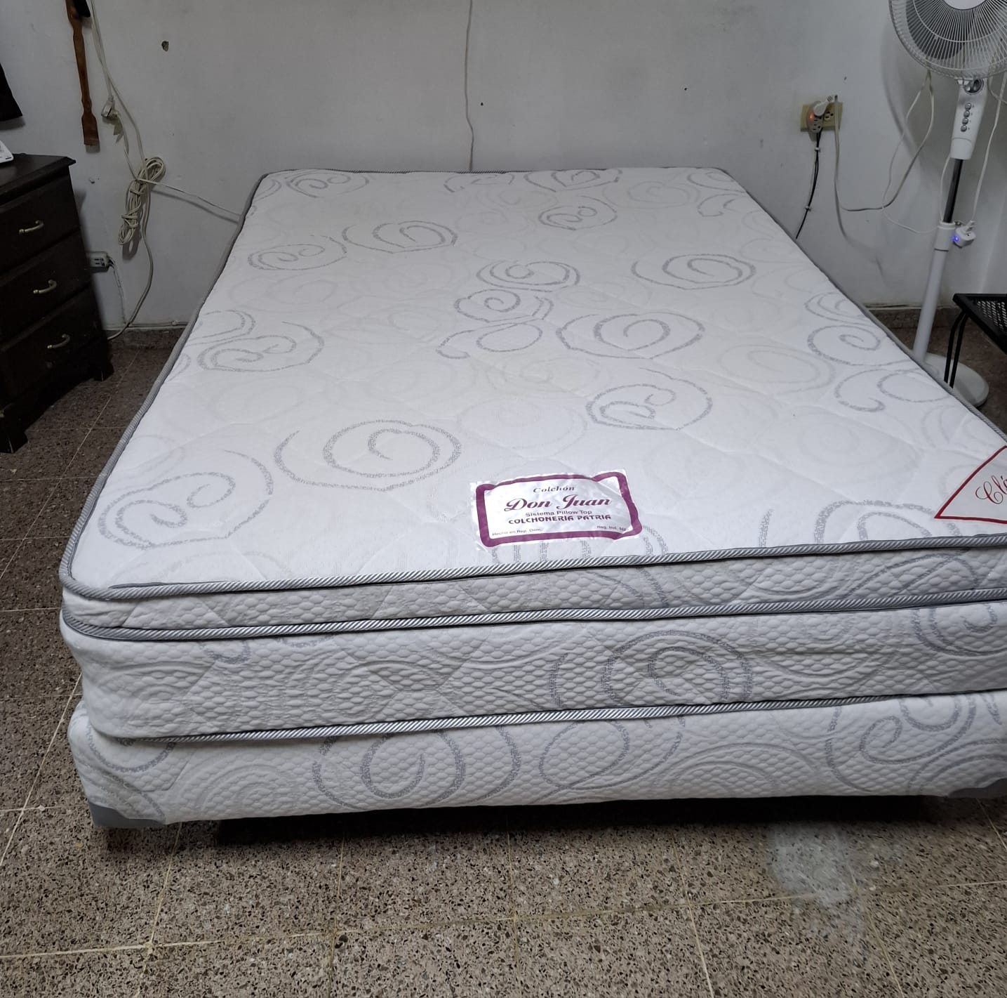 muebles y colchones - Colchon con su matre de 2 plazas