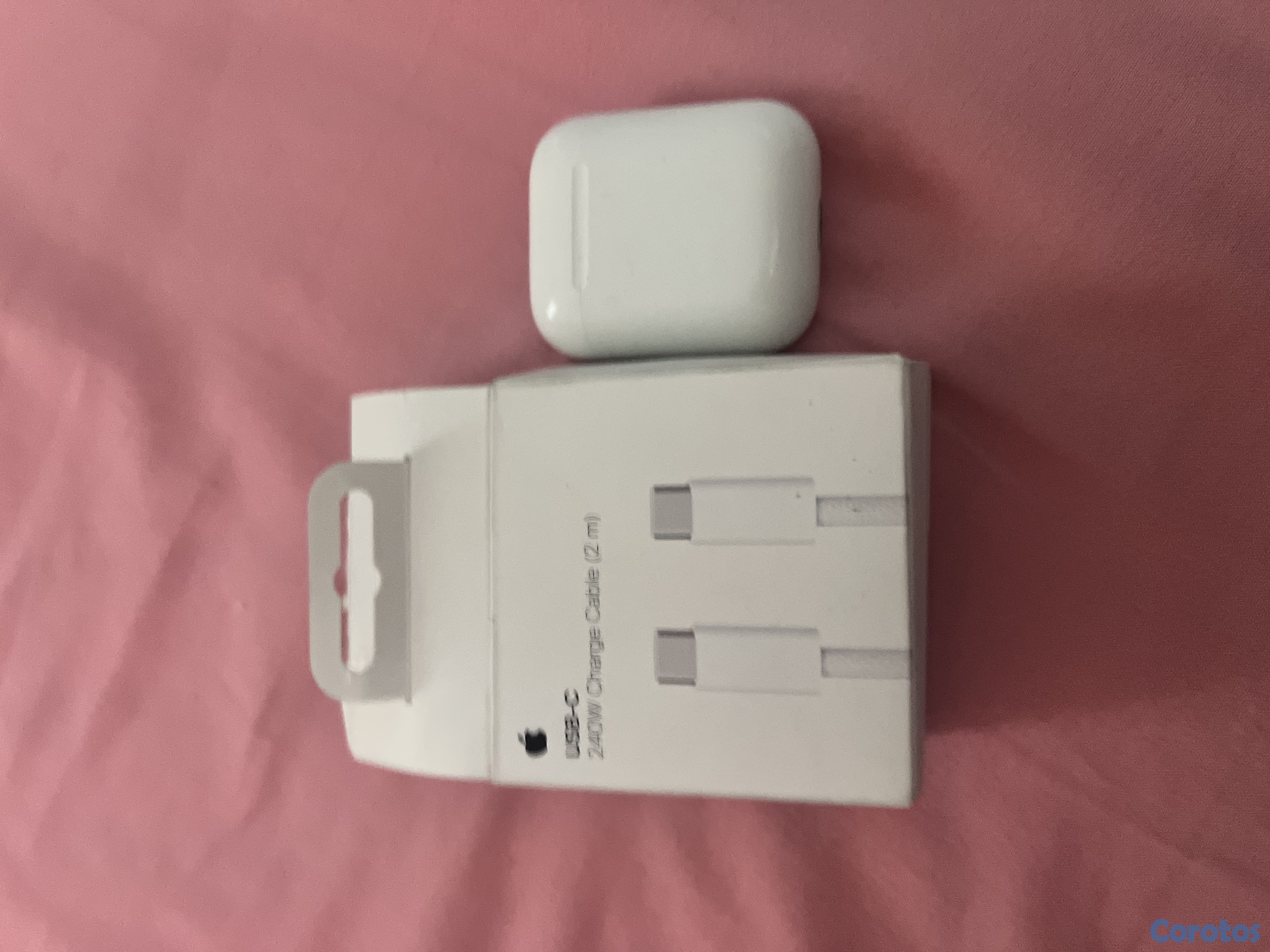 accesorios para electronica - Cable tipo c de ambos lados más airpods 1