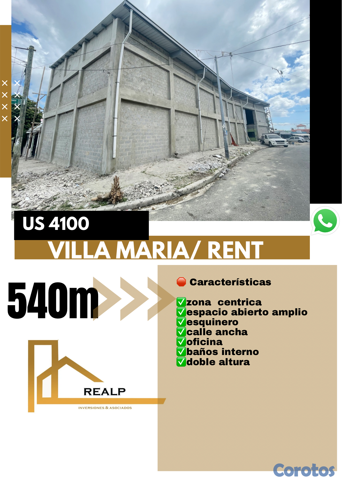 oficinas y locales comerciales - Nave en alquiler  1