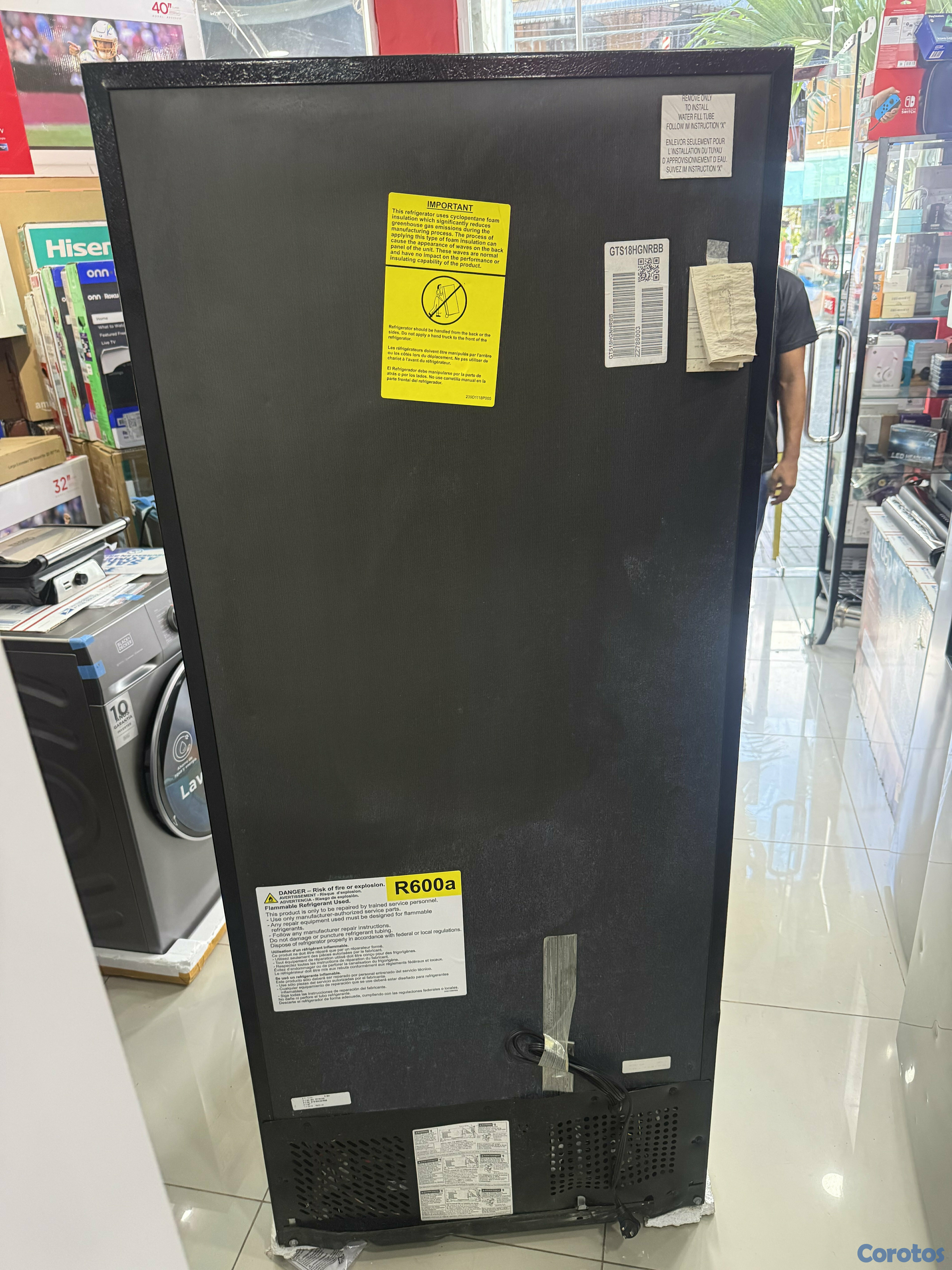 electrodomesticos - Nevera General Electric Negra Nueva 4