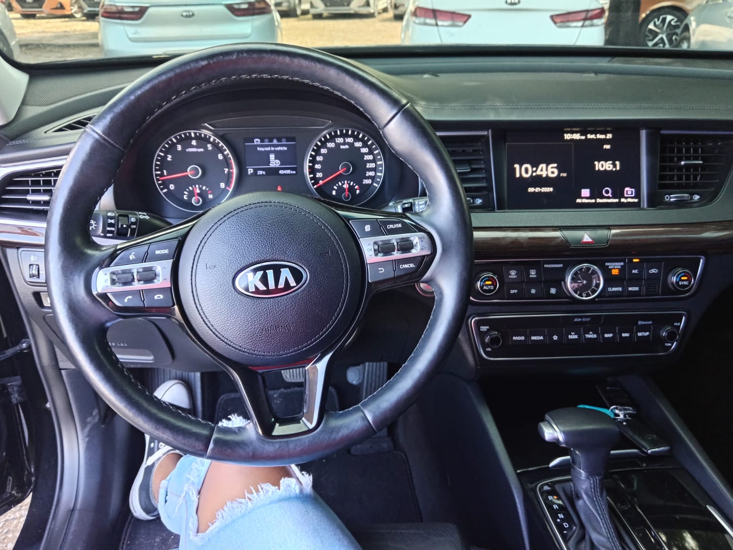 carros - KIA K7 2018 NEGRO 5