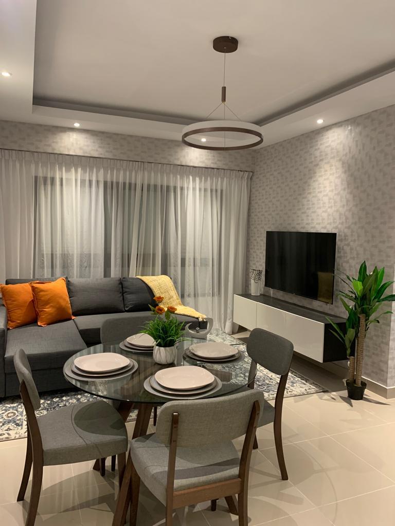 apartamentos - Apartamento en alquiler totalmente amueblado, 7