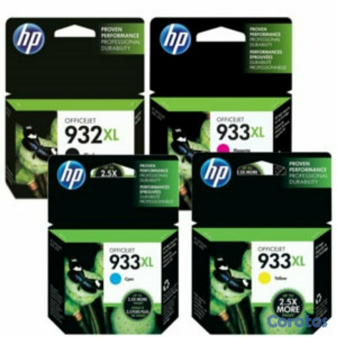 impresoras y scanners - CARTUCHO HP ORIGINALES  933XL,932XL  - EN TODOS LOS COLORES  PRINT CARTRIDGE 