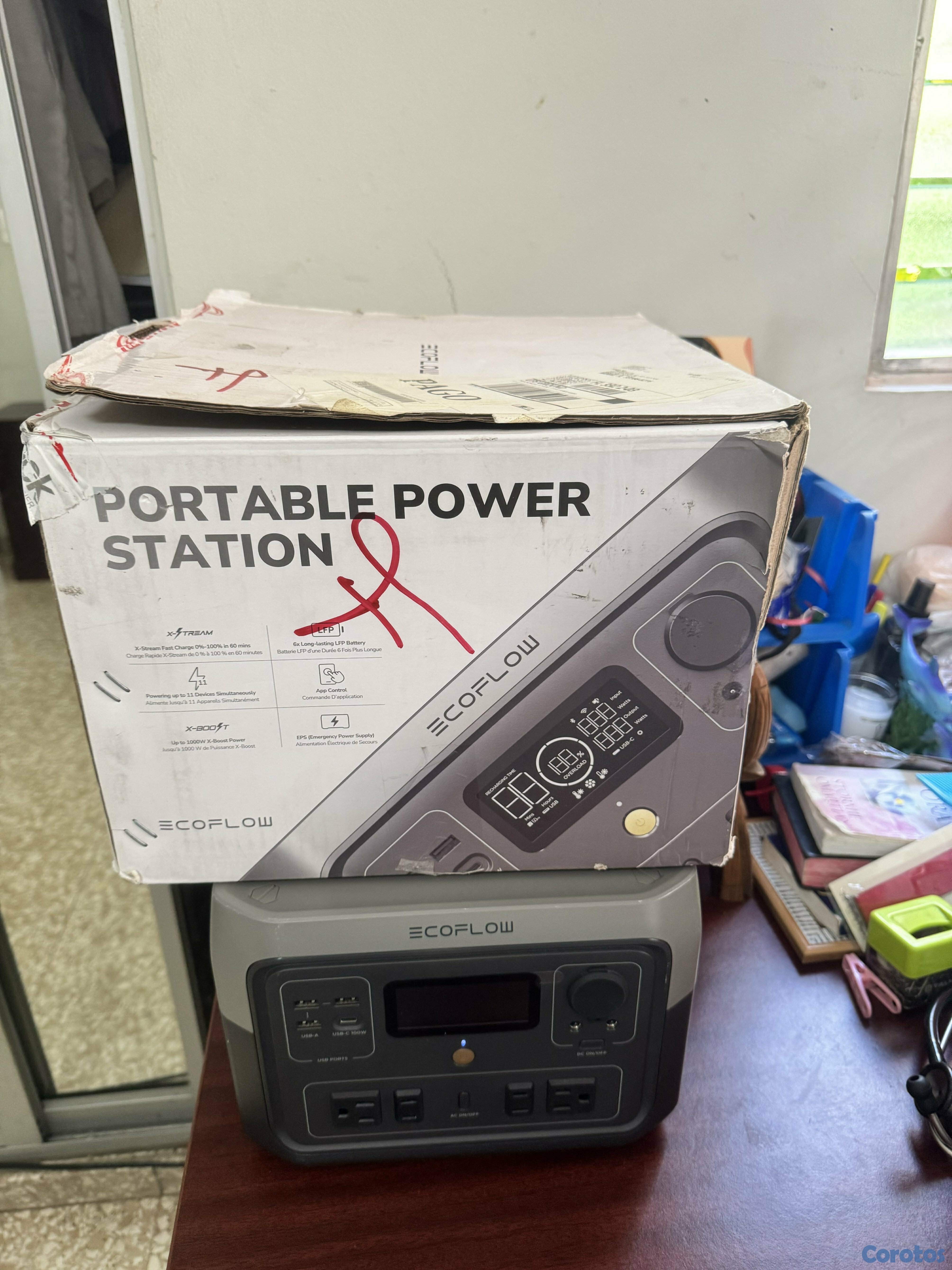 plantas e inversores - inversor portátil EcoFlow River 2 Max  9