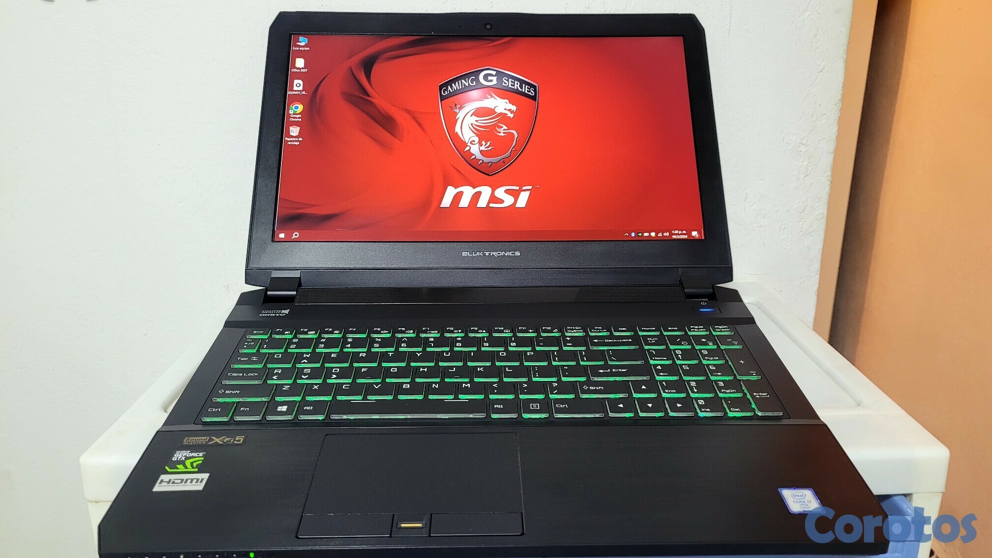 computadoras y laptops - Laptop msi stealth 15 Pulg Core i7 11th Gen Ram 16gb Disco m2 1tb RTX 3060 6GB  1