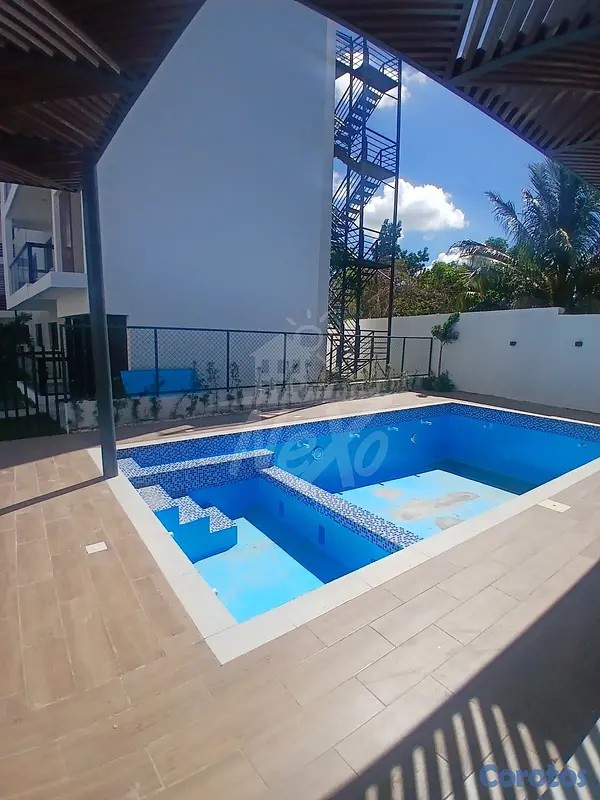 apartamentos - Apartamento en 1er Nivel con Piscina y Seguridad – 5