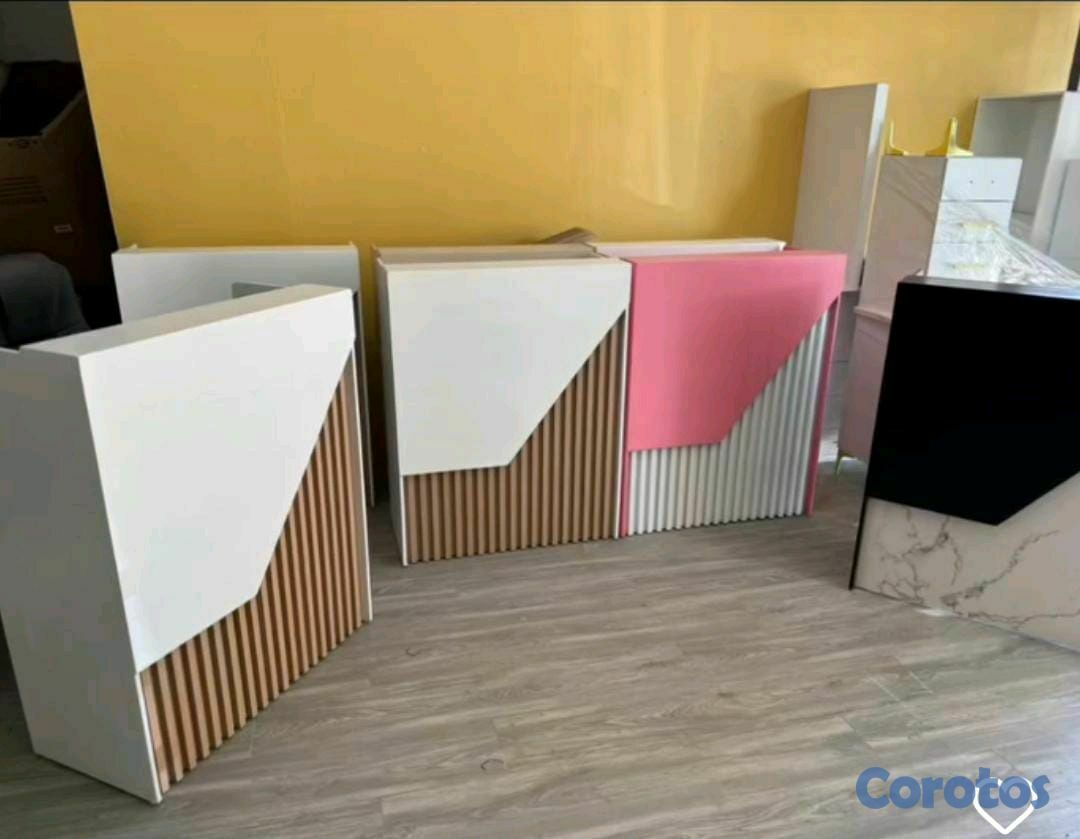 articulos de oficina - counter en Hidrófugo de 32x40 pulgadas para recepción somos fabricantes  1