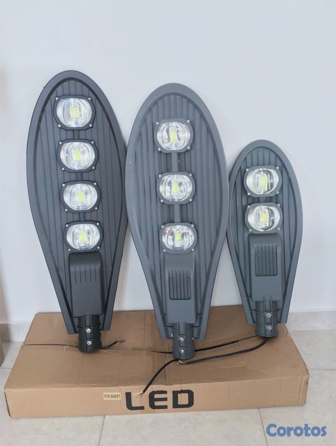 herramientas, jardines y exterior - lámpara LED tipo cobra 