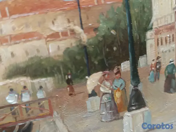 arte y antigüedades - Representa la vieja venezia  7