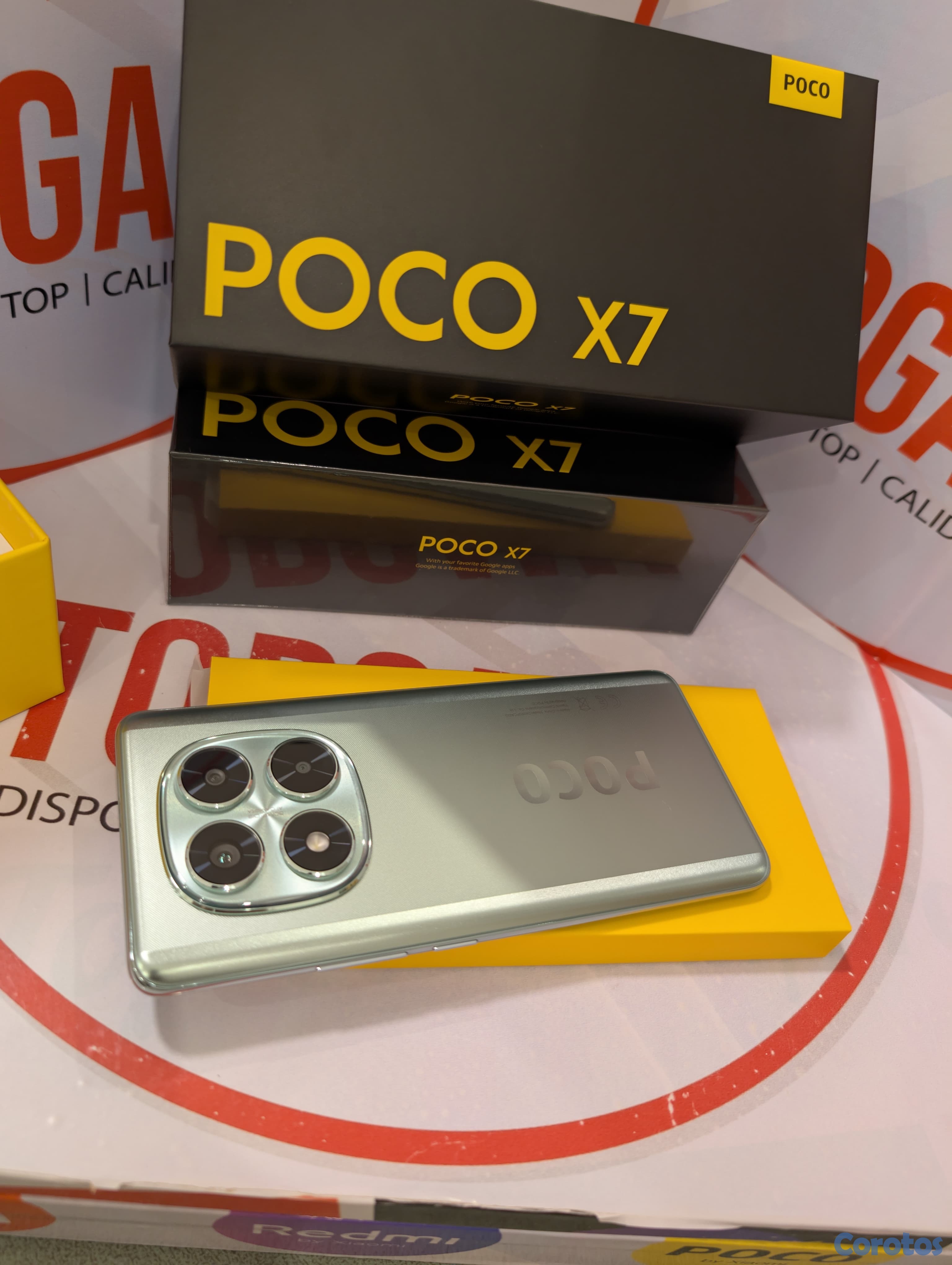 celulares y tabletas - POCO X7 5G, 8GB RAM 256GB ROM  5