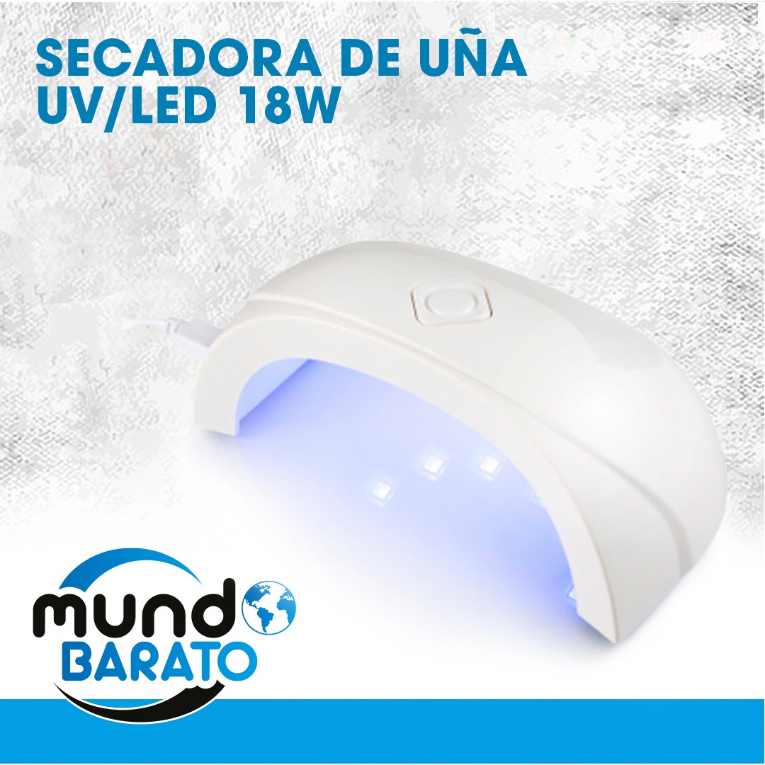 salud y belleza - Maquina de Uñas Lampara Luz Uv Led 6x Secadora De Uñas 18w  0