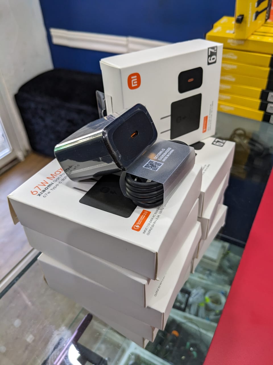 accesorios para electronica - Cargador tipo c MI 67w 1