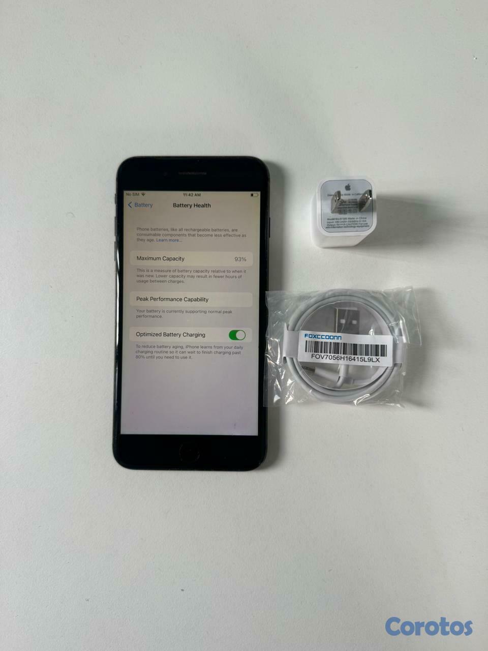 celulares y tabletas - iphone 7 plus negro 128 GB Desbloqueado.**Somos Ti 2