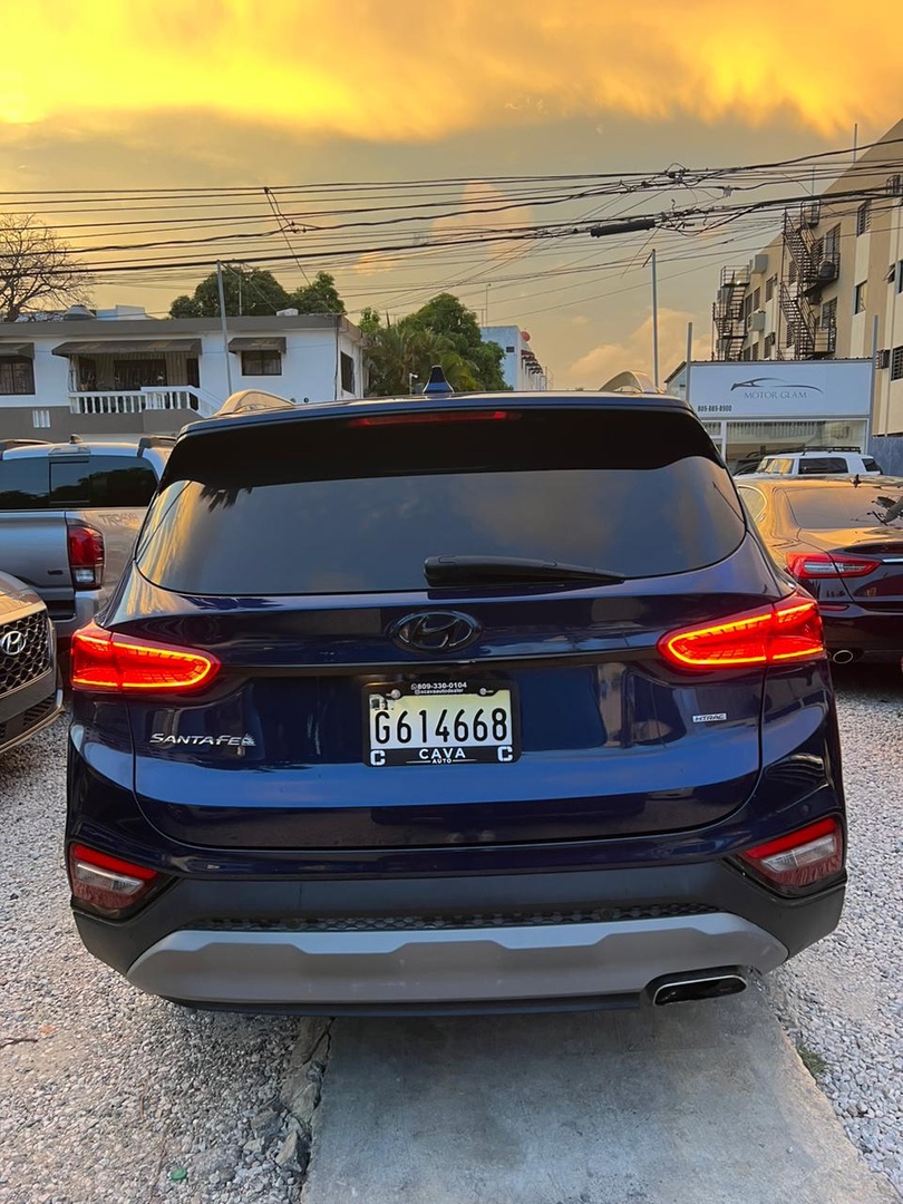 jeepetas y camionetas - HYUNDAI SANTA FE  LIMITED 2019 7