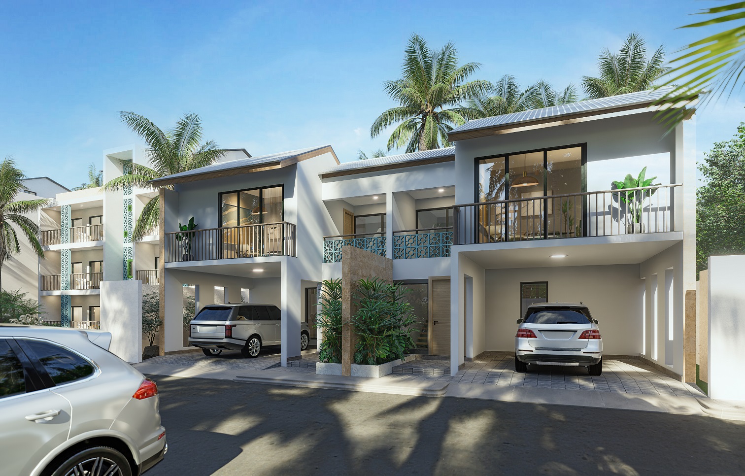 casas vacacionales y villas - Villas Duplex en las Terrenas Samana a 400m2 Playa 0