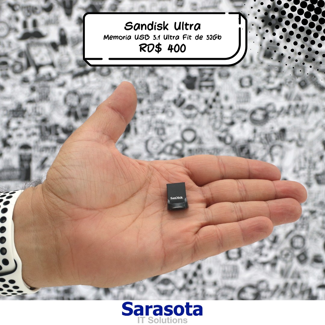 accesorios para electronica - Sandisk memoria USB 3.1 Ultra Fit de 32Gb 0