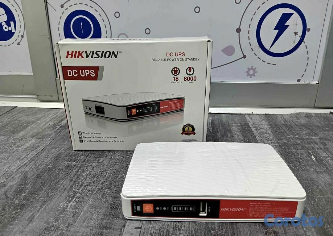 otros electronicos - MINI-UPS ROUTER HIKVISION 2