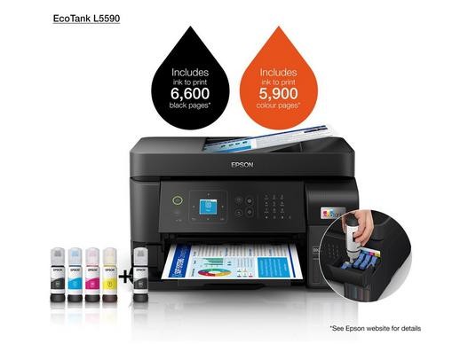 impresoras y scanners - TOTALMENTE NUEVA CON GARANTIA EPSON L5590
Impresora Multifuncional EcoTank L5590