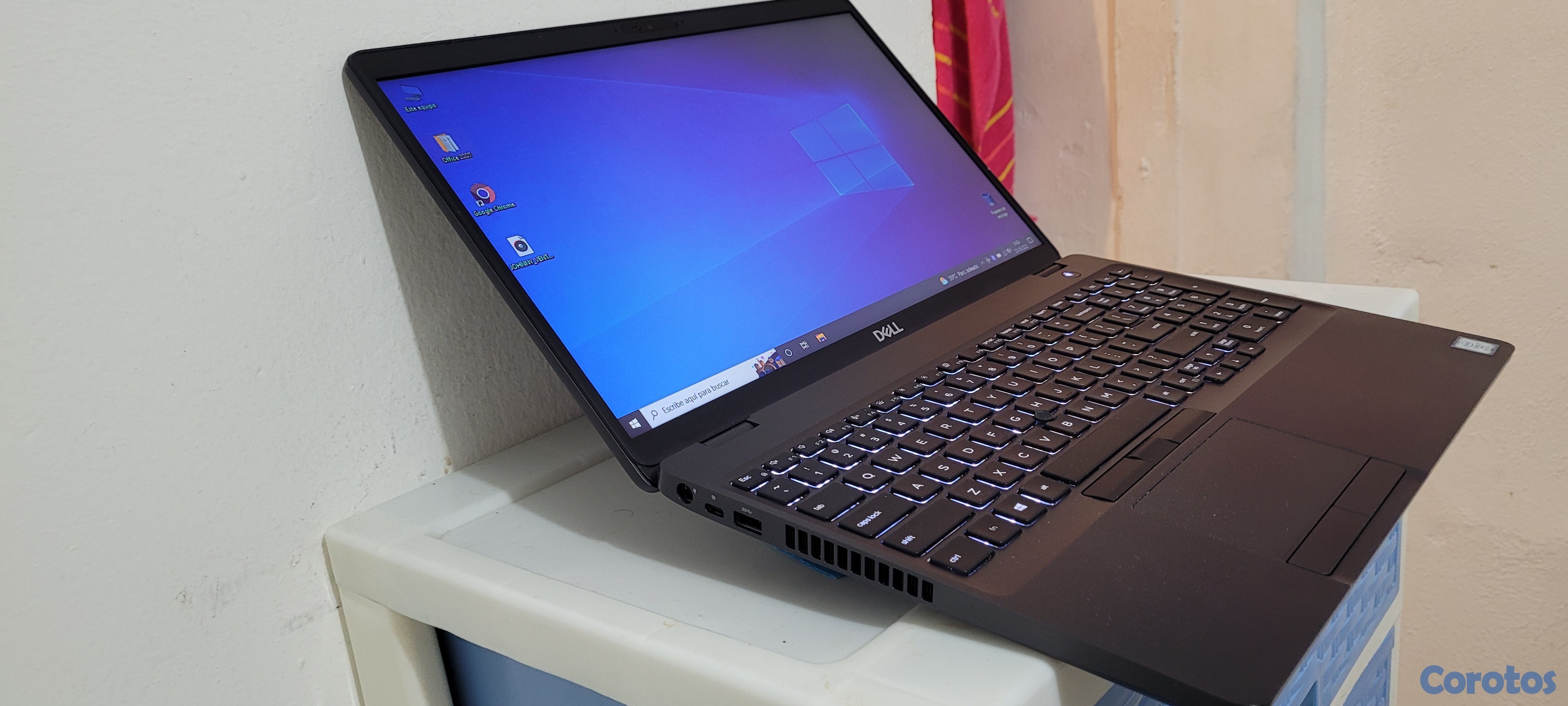 computadoras y laptops - Dell 5500 17 Pulg Core i7 8va Gen Ram 16gb ddr4 Disco 256gb SSD Video 8gb  2