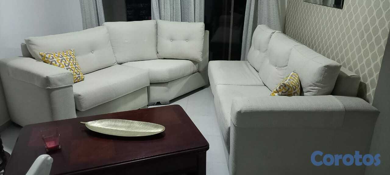 muebles y colchones - Sofa en L