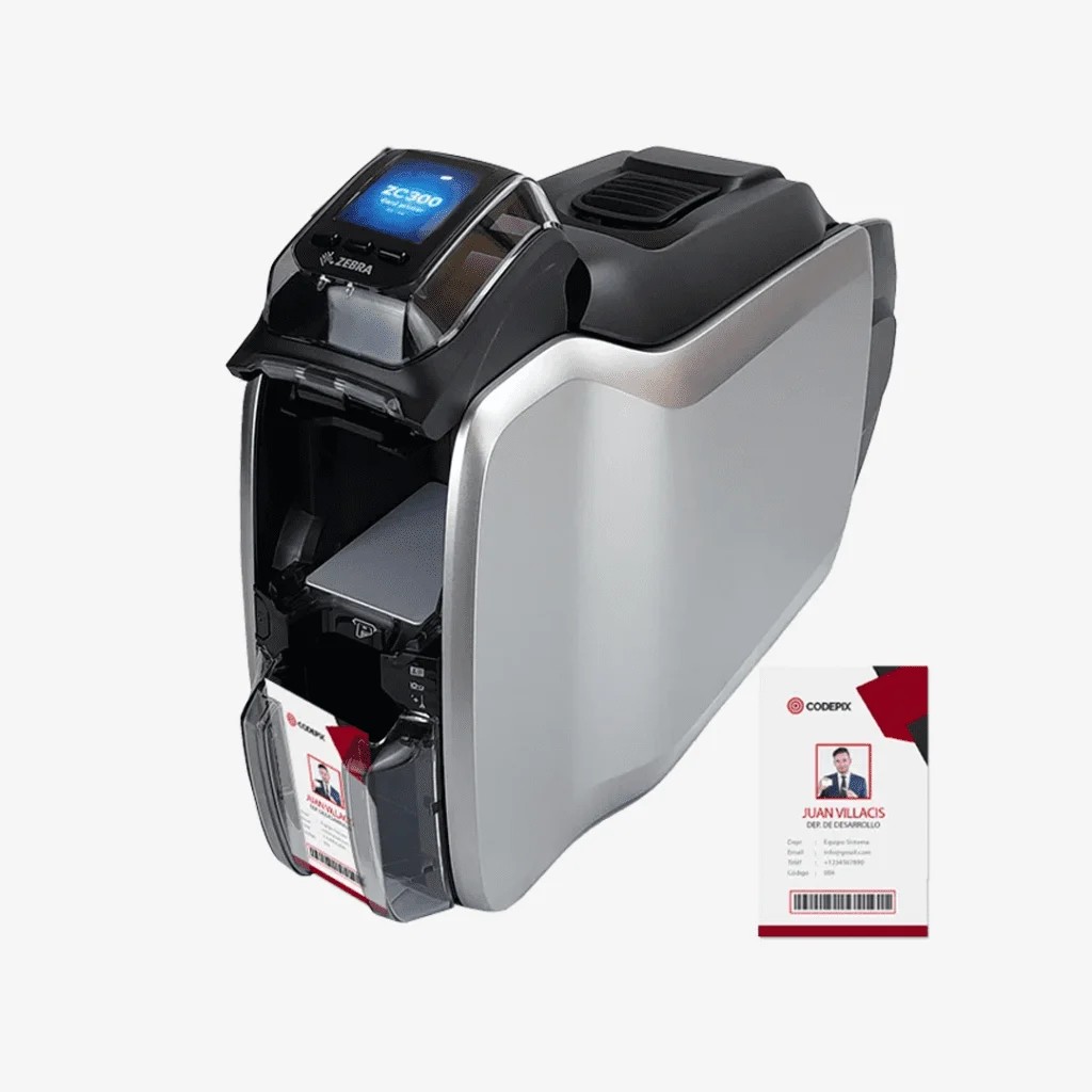 impresoras y scanners - IMPRESOR PARA CARNET ZEBRA  DE TARJETAS DE IDENTIFICACION,CARNET PVC, ZC31 ZC300 0