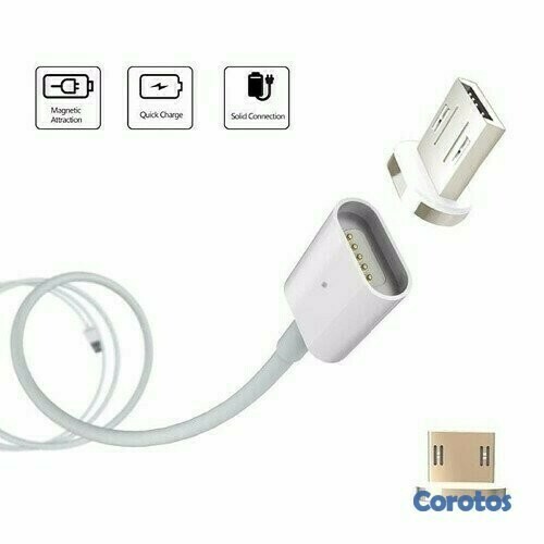 otros electronicos - Cable USB magnetico micro USB V8