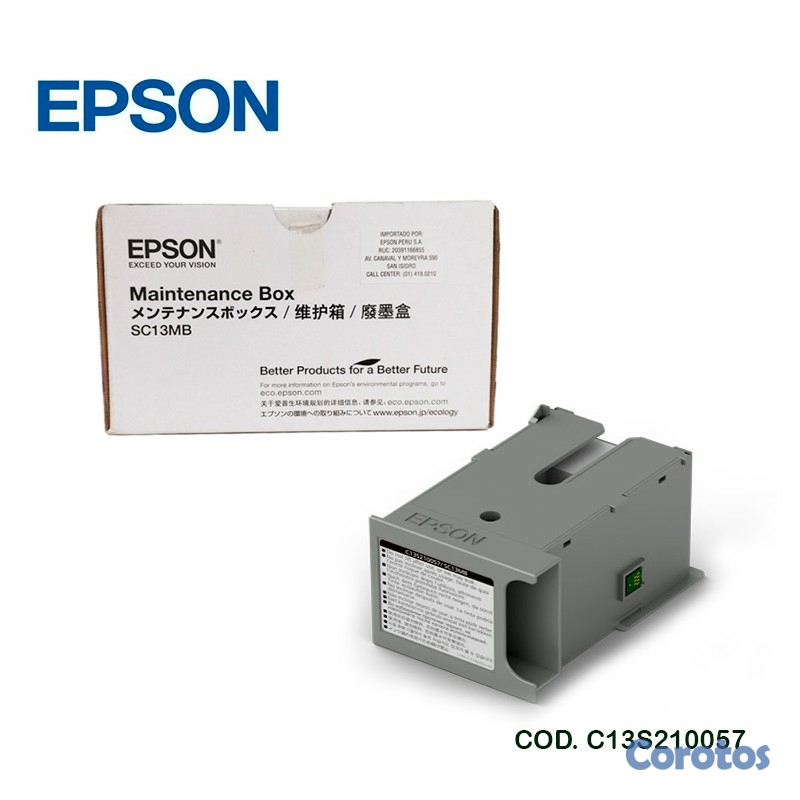 impresoras y scanners - CAJA DE MANTENIMIENTO EPSON, (DEPOSITO DE RESIDUOS) T3170, C13S210057