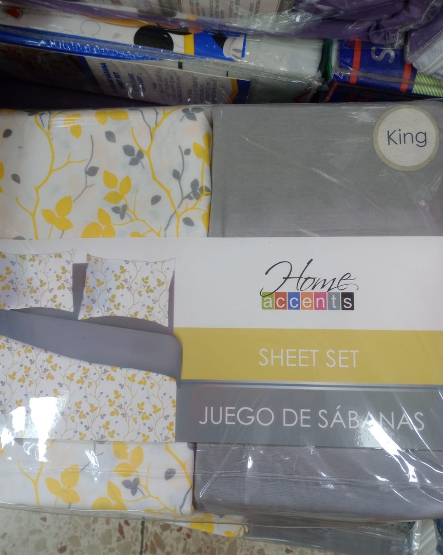 decoración y accesorios - Juegos de sábanas Queen y King