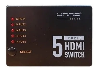 computadoras y laptops - SWITCH 4k  HDMI 5 PUERTOS  SWITCH HDMI 4K DE 5 PUERTOS