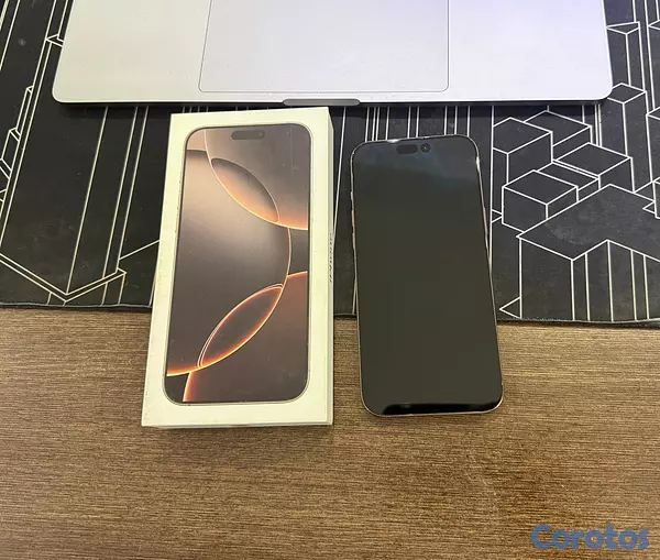 celulares y tabletas - iPhone 16 Pro Max 256GB Dessert Bateria 100% RD$ 59,000 2
