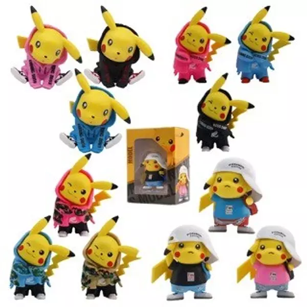 juguetes - FIGURA DE PIKACHU COLECCIONABLE  6