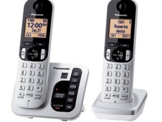 otros electronicos - TELEFONO PANASONIC KXTG432SK, INALÁMBRICO CON CONTESTADOR DIGITAL, 2HS, 1.6"pant