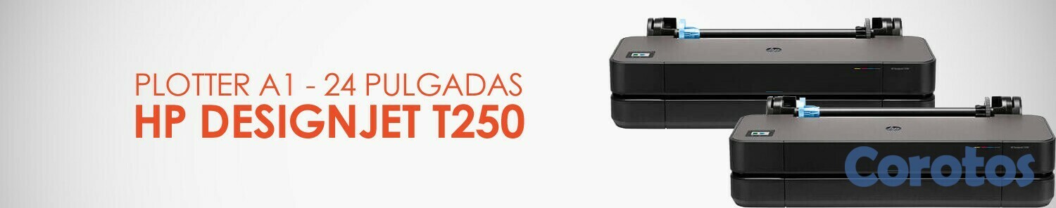 impresoras y scanners - IMPRESORA HP DESIGNJET T250 24 pulgadas  LARGE-FORMAT PRINTER - COLOR -PLOTTER - 3