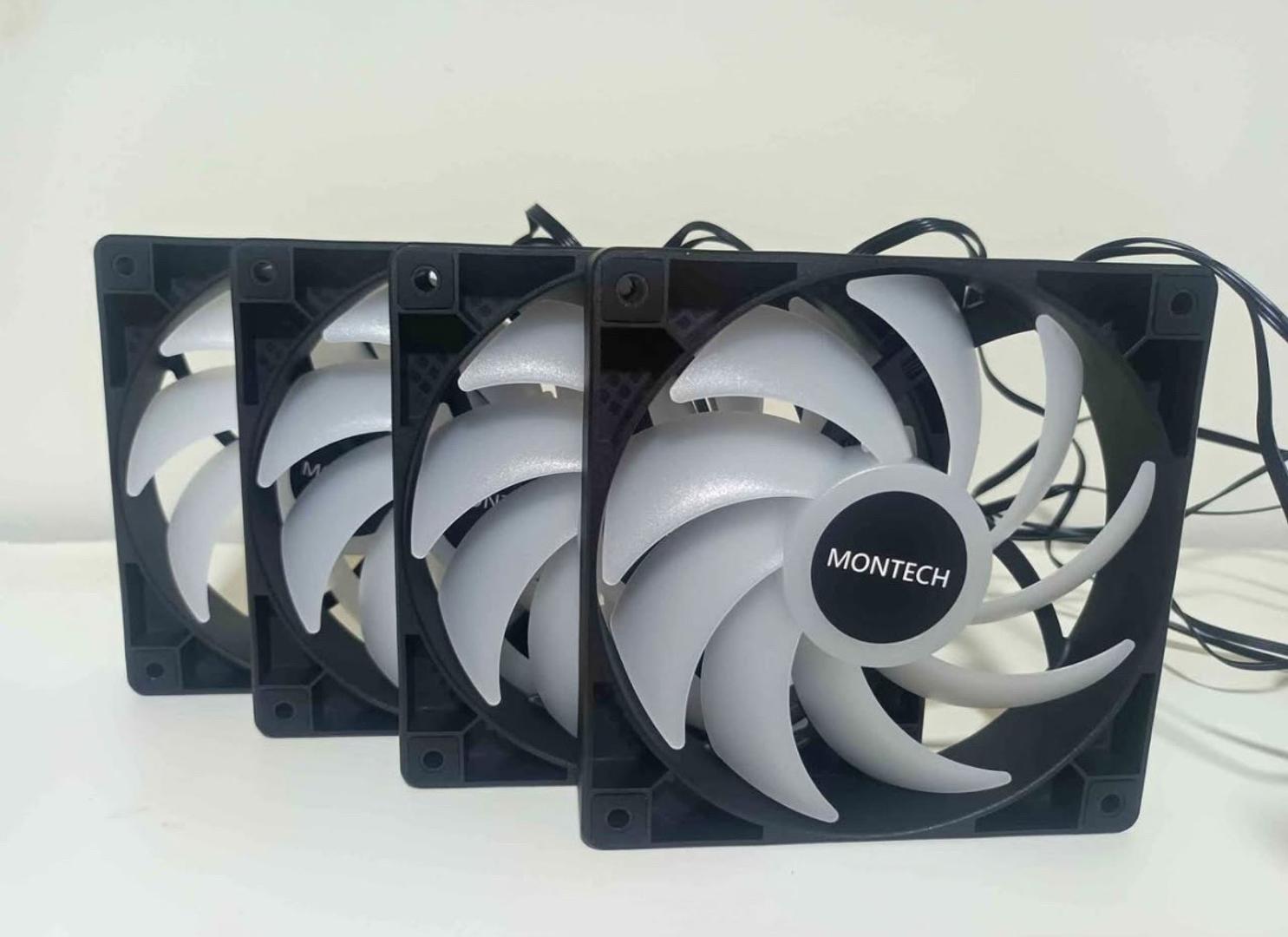 accesorios para electronica - Ventiladores Montech GF120 ARGB (4) 0