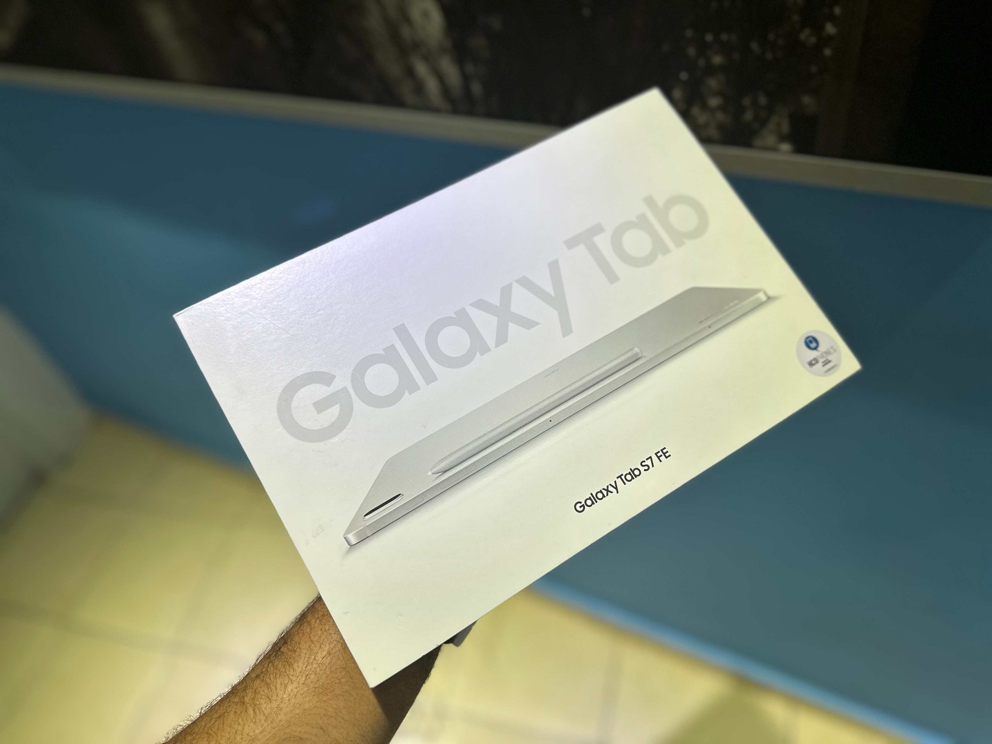 celulares y tabletas - Samsung Galaxy TAB S7 FE 64GB 12.4 inch S-PEN Silver Nueva Sellada $ 22,500 NEG