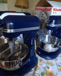 electrodomesticos - batidora kitchenaid pro 5 plus nueva , azul marino