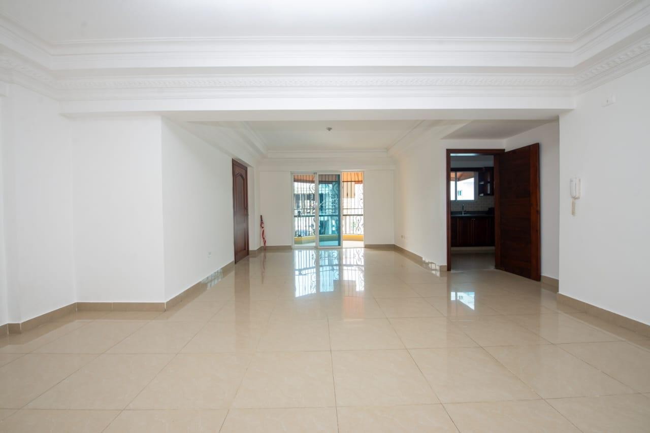 apartamentos - Alquiler Apartamento Sin Amueblar de 3 Habitaciones, Bella Vista, Santo Domingo