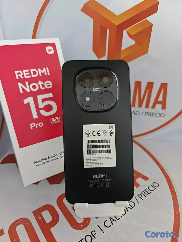 celulares y tabletas - REDMI NOTE 15 PRO 5G, 12GB RAM 512GB ROM 2