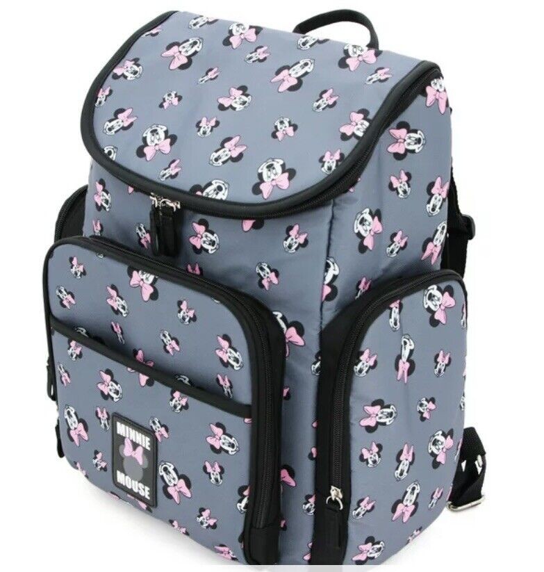 cuidado y nutricion - Pañalera Minnie y Mickey MouseBulto para mamá mochilla morral 6