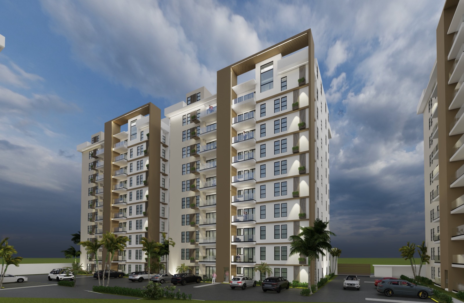 apartamentos - Torre de Apartamentos en Jardines del Sur 